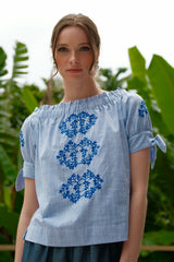 Lexie Top, Blue
