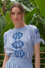 Lexie Top, Blue