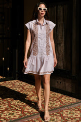 Michael Barong Dress, Mocha